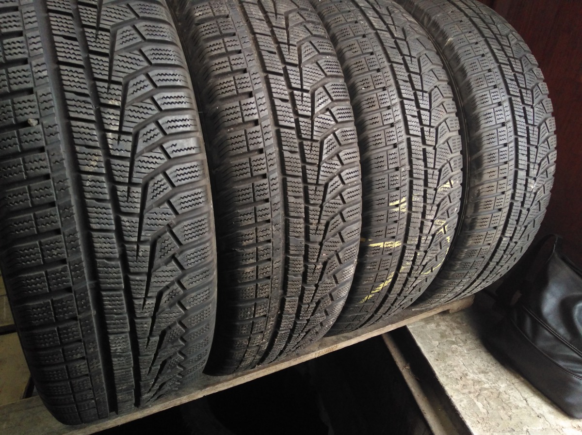 Купить зимние шины б/у Hankook Winter i*cept evo2 SUV 215/65 R17 15% в ...