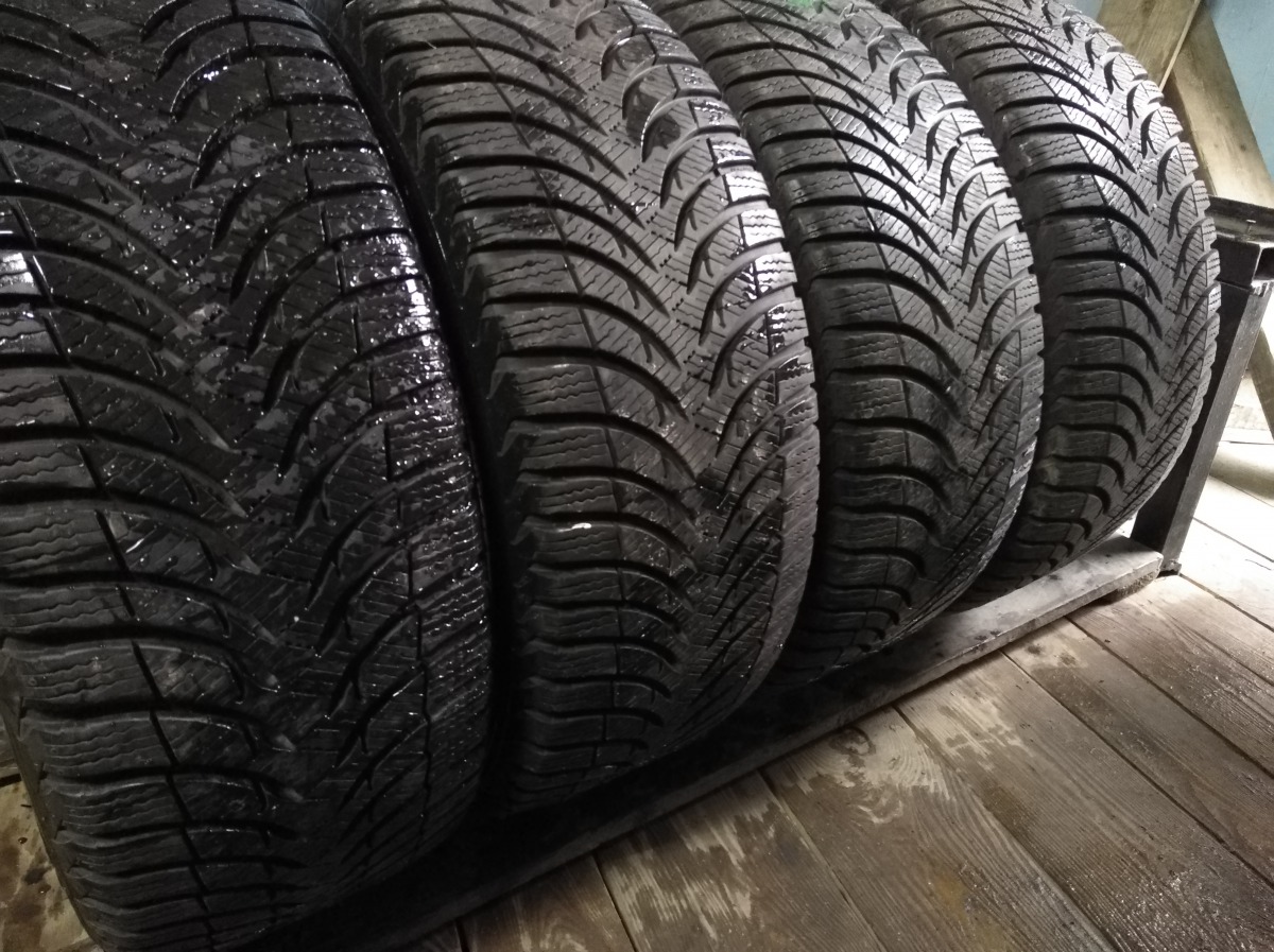 Купить зимние шины б/у Michelin Alpin A4 215/60 R17 10% в Киеве - Shina ...