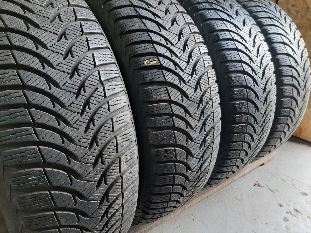 Купить зимние шины б/у Michelin Alpin А4 205/60 R16 20% в Киеве - Shina ...