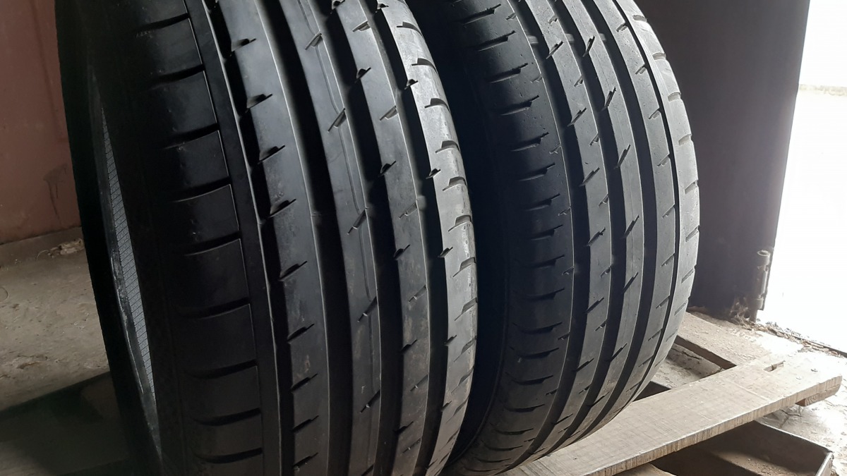 Купить зимние шины б/у Continental Conti Sport Contact 3 225/45 R17 15% ...