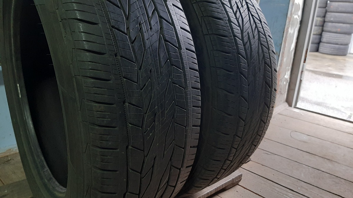 Купить зимние шины б/у Continental CrossContact LX2 225/55 R18 25% в ...