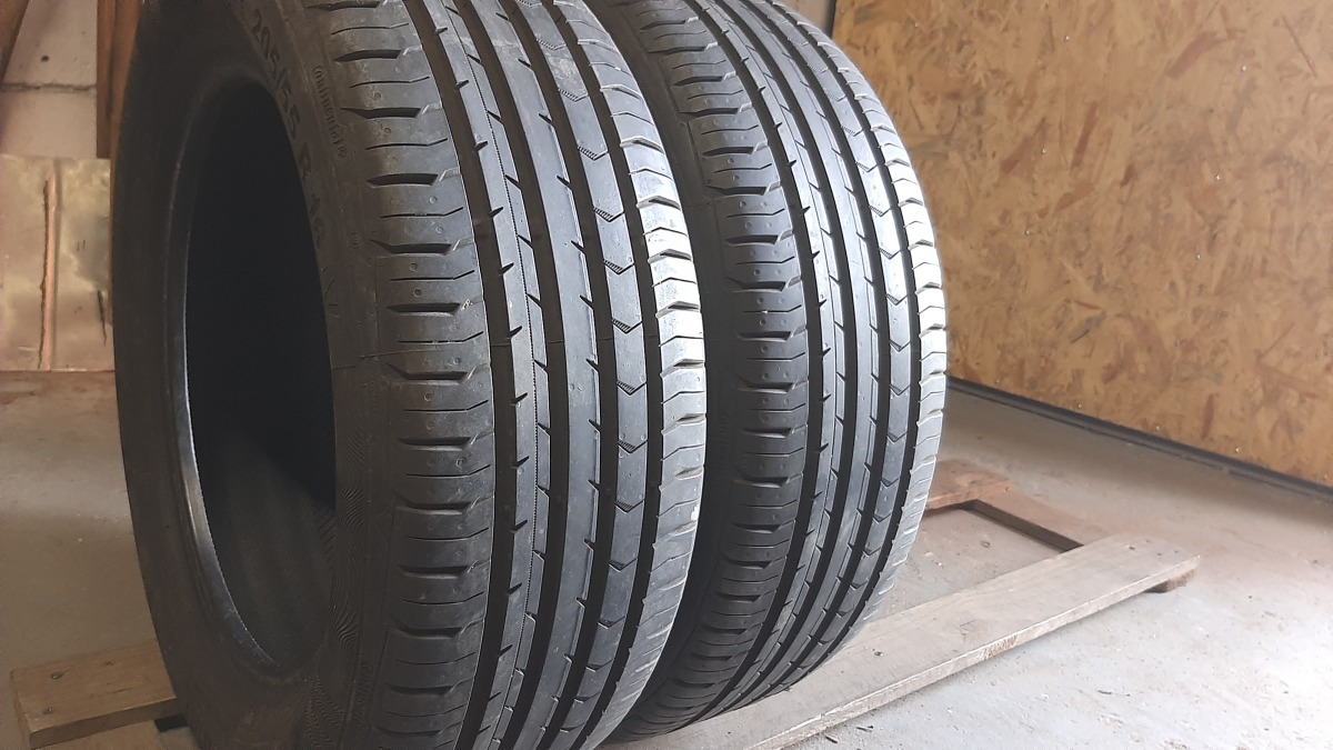 Купить зимние шины б/у Continental ContiPremiumContact5 205/55 R16 ...