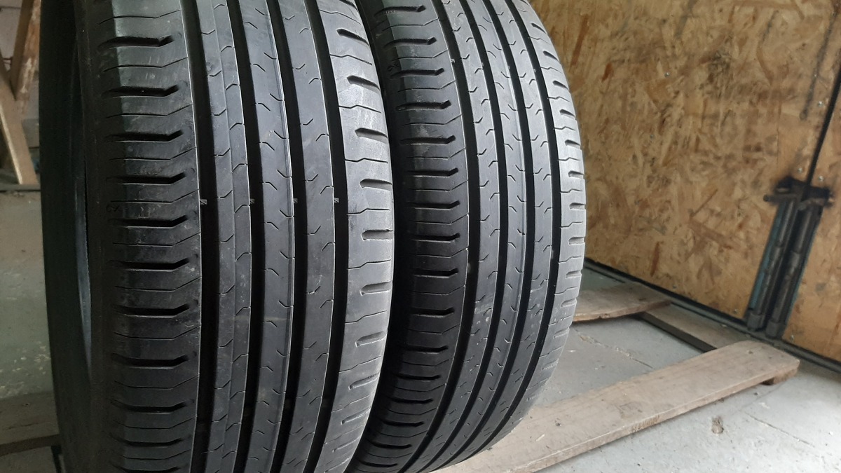 Купить зимние шины б/у Continental ContiEcoContact 5../ 205/55 R16 20% ...