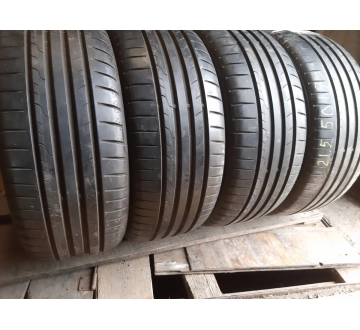 Качественные шины бу:  Dunlop Sport BlueResponse…///., шины б у R 17 фото