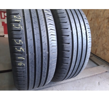 Качественные шины бу:  Continental ContiEcoContact 5…/., шины б у R 16 фото