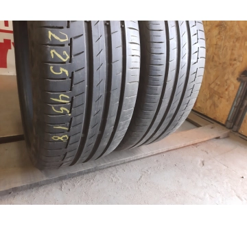 Качественные шины бу:  Continental Premium Contact 6…. ., шины б у R 18 фото
