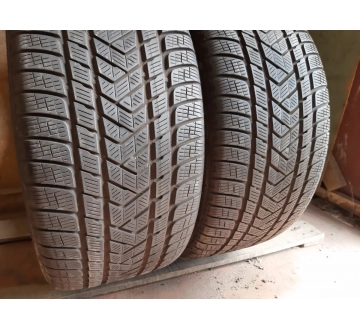 Качественные шины бу:  Pirelli Scorpion Winter ./., шины б у R 20 фото