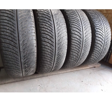 Качественные шины бу:  Michelin Pilot  Alpin 5../.., шины б у R 18 фото
