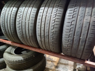 Качественные шины бу:  Continental Premium Contact 6.////., шины б у R 17 фото