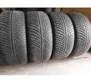Качественные шины бу:  Michelin Pilot  Alpin 5../…., шины б у R 18 фото