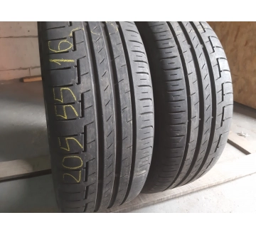 Качественные шины бу:  Continental PremiumContact 6 ../…, шины б у R 16 фото