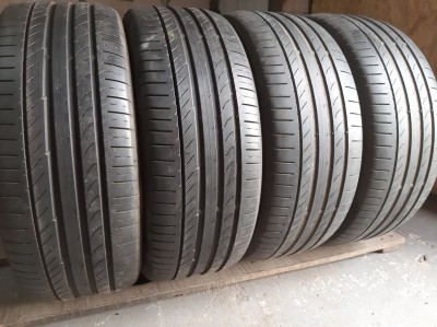 Шини на авто в хорошому стані Сontinental Conti Sport Contact 5 шириною 235 висотою 45 радіусом R 19 низькі ціни