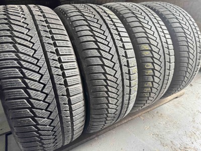 Шини на авто в хорошому стані Continental WinterContact TS850P шириною 245 висотою 40 радіусом R 18 низькі ціни