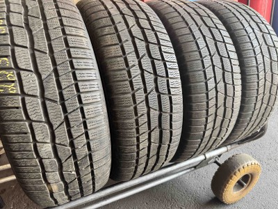 Шини на авто в хорошому стані Continental ContiWinterContact TS 830P шириною 225 висотою 55 радіусом R 17 низькі ціни