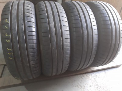 Шини на авто в хорошому стані Dunlop Blue Response шириною 195 висотою 65 радіусом R 15 низькі ціни