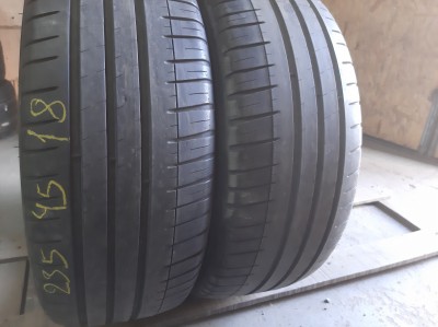 Шини на авто в хорошому стані Michelin Pilot Sport 3 шириною 235 висотою 45 радіусом R 18 низькі ціни