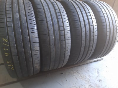 Шини на авто в хорошому стані Pirelli Cinturato P7 шириною 235 висотою 45 радіусом R 18 низькі ціни