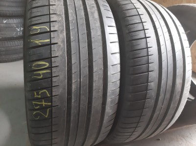 Шини на авто в хорошому стані Michelin Pilot Sport 3 шириною 275 висотою 40 радіусом R 19 низькі ціни