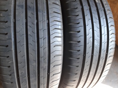 Шини на авто в хорошому стані Continental Conti Eco Contact 5   шириною 215 висотою 55 радіусом R 17 низькі ціни