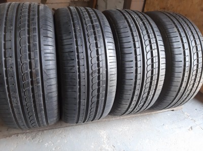 Шини на авто в хорошому стані Pirelli Pzero Rosso    шириною 255 висотою 40 радіусом R 19 низькі ціни