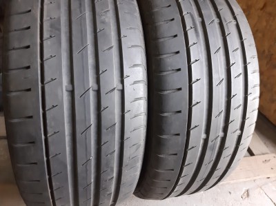 Шини на авто в хорошому стані Continental Conti Sport Contact 3    шириною 225 висотою 45 радіусом R 17 низькі ціни