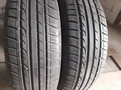 Шини на авто в хорошому стані Dunlop SP Sport Fast Response шириною 195 висотою 65 радіусом R 15 низькі ціни
