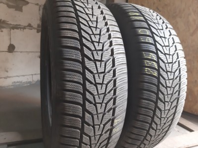 Шини на авто в хорошому стані Hankook Winter I cept Evo 3 шириною 235 висотою 60 радіусом R 18 низькі ціни