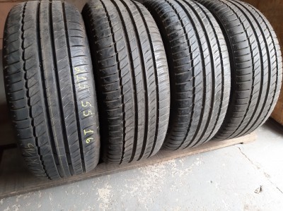 Шини на авто в хорошому стані Michelin Primacy HP  шириною 215 висотою 55 радіусом R 16 низькі ціни