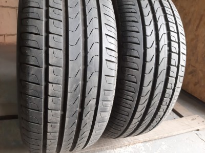 Шини на авто в хорошому стані Pirelli Cinturato P7 шириною 225 висотою 55 радіусом R 16 низькі ціни