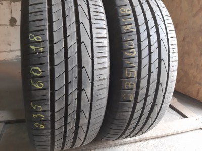 Шини на авто в хорошому стані Hankook Ventus S1 Evo2  / шириною 235 висотою 60 радіусом R 18 низькі ціни