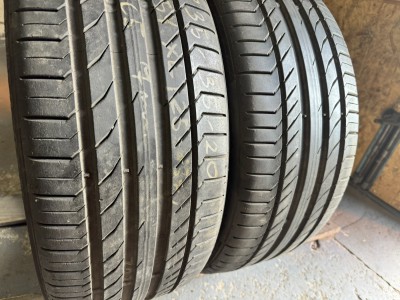 Шини на авто в хорошому стані Continental ContiSportContact 5 шириною 235 висотою 35 радіусом R 20 низькі ціни