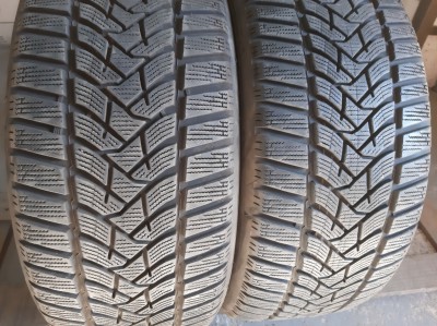 Шини на авто в хорошому стані Dunlop Winter Sport 5 шириною 245 висотою 45 радіусом R 18 низькі ціни