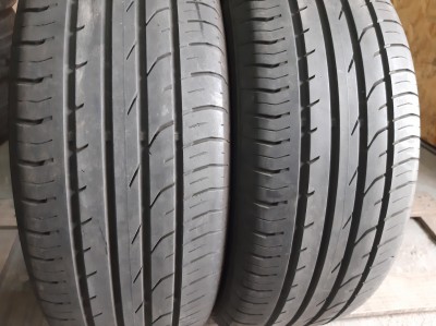 Шини на авто в хорошому стані Continental Conti Premium Contact 2   шириною 215 висотою 60 радіусом R 16 низькі ціни