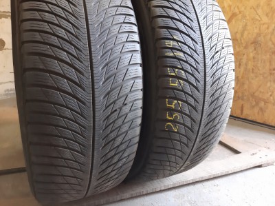 Шини на авто в хорошому стані Michelin Pilot Alpin 5 SUV   …  . шириною 255 висотою 55 радіусом R 18 низькі ціни