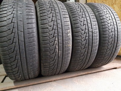 Шини на авто в хорошому стані Hankook Winter I cept evo 2  шириною 235 висотою 60 радіусом R 17 низькі ціни