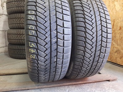 Шини на авто в хорошому стані Continental WinterContact 850P   шириною 275 висотою 50 радіусом R 20 низькі ціни