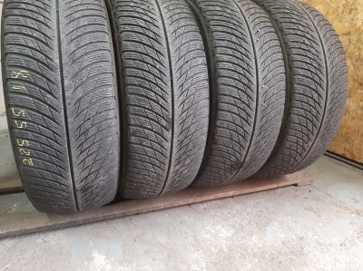 Уживані шини з Європи Michelin Pilot Alpin 5 225/55 R 18 Шини на авто в хорошому стані Michelin Pilot Alpin 5 шириною 225 висотою 55 радіусом R 18 низькі ціни