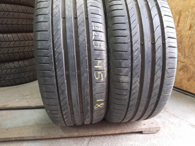 Уживані шини з Європи Continental Conti Sport Contact 5 . 225/45 R 18 Шини на авто в хорошому стані Continental Conti Sport Contact 5 . шириною 225 висотою 45 радіусом R 18 низькі ціни